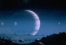 海王星想像图 海王星想像图